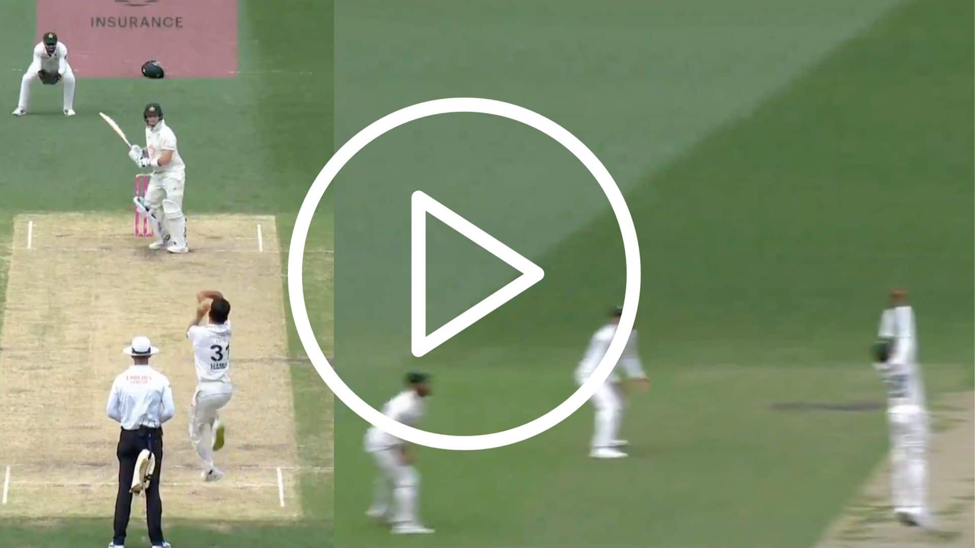 [Watch] Pakistan’s ‘Impeccable’ Field-Placement Leaves Steve Smith Doomed